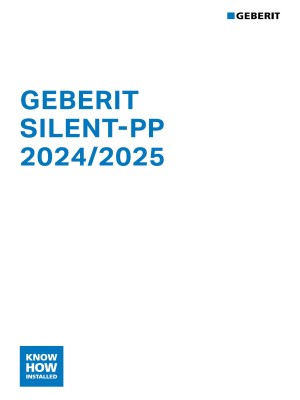 Geberit Silent-PP tehnički katalog