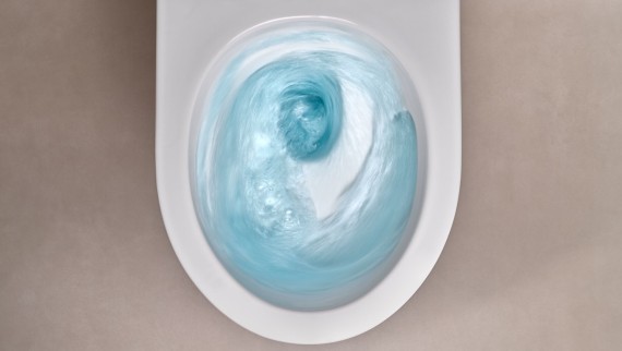 Geberit Acanto WC s TurboFlush tehnologijom (© Geberit) Geberit Acanto WC s TurboFlush tehnologijom (© Geberit)