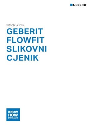 Geberit FlowFit tehnički katalog Geberit FlowFit tehnički katalog